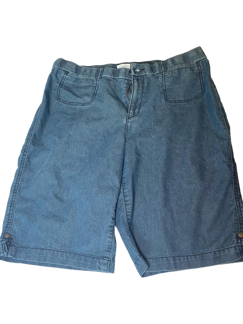 Kim Rogers Plus‎ Size Denim Shorts, 14